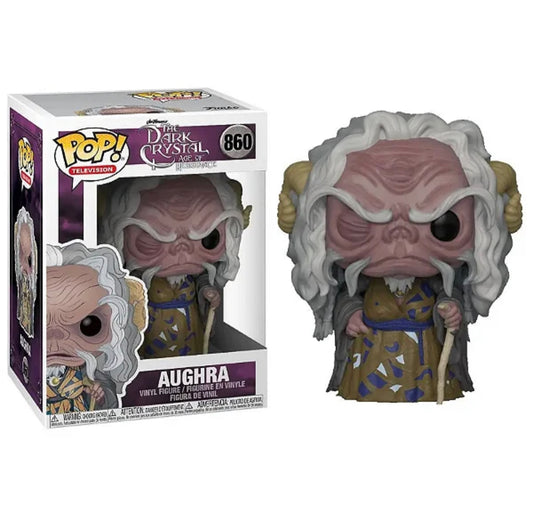 Funko Pop! Jim Henson’s The Dark Crystal Age of Resistance - Aughra 860 + Free Protector (VAULTED) (slight box ware)