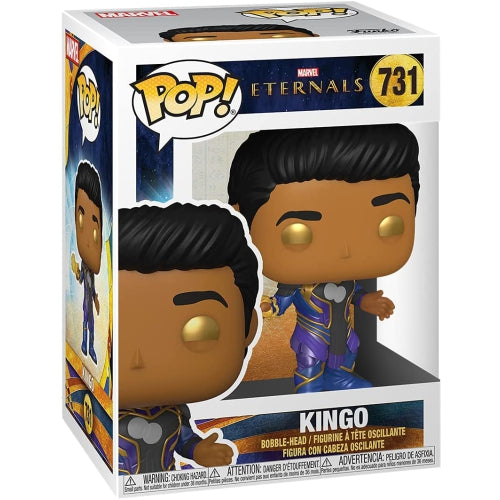 Funko Pop! Marvel Eternals Kingo 731 + Pop Protector