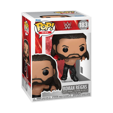 Funko Pop! WWE Roman Reigns 183 Figure + Pop Protector