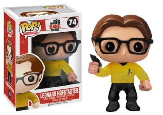 Funko Pop! The Big Bang Theory Leonard Hofstadter 74 + Free Protector (VAULTED)