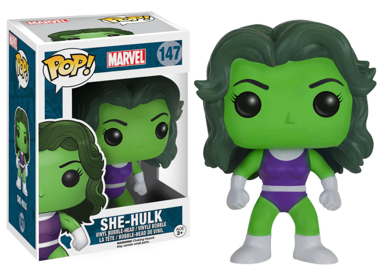 Funko Pop! Marvel She-Hulk 147 (VAULTED) + Free Protector