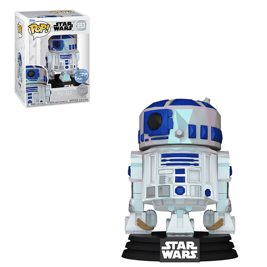 Funko Pop! Star Wars Disney 100 R2-D2 593 Funko Special Edition + Free Protector
