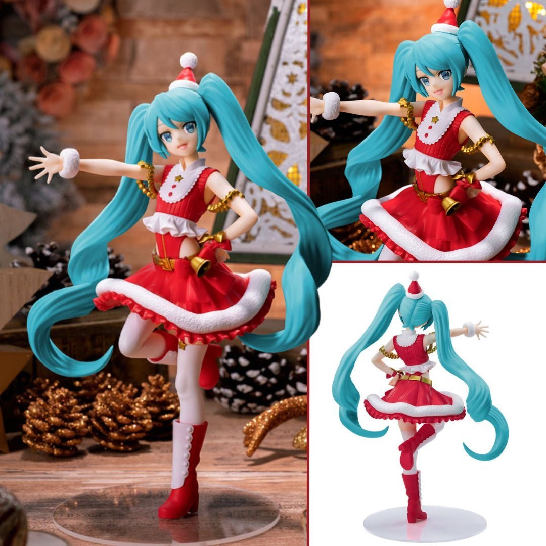 Hatsune Miku Christmas 2023 Statue Figure SEGA Luminasta Prize Vocaloid From Japan *New In Box*