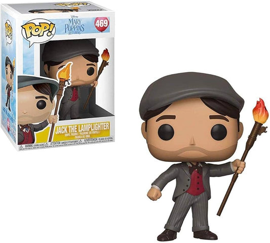 Funko Pop! Disney Mary Poppins Returns - Jack The LampLighter 469 Figure + Pop Protector