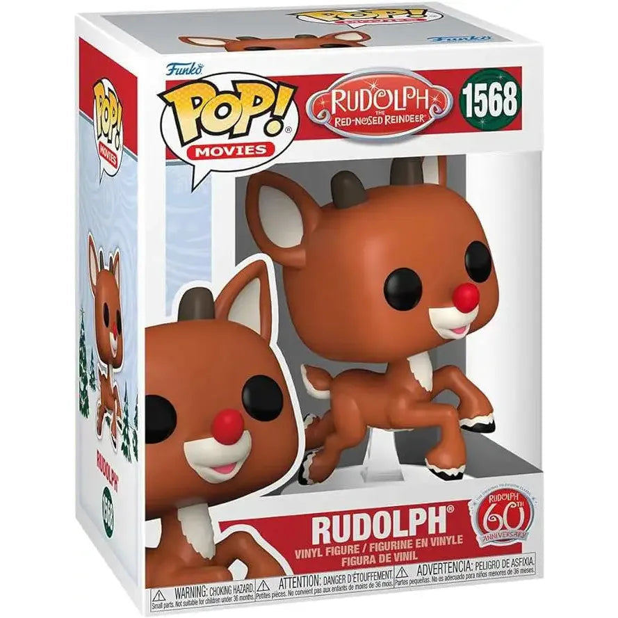 Funko Pop! Rudolph The Red Nosed Reindeer 60th Anniversary - Rudolph 1568 + Free Protector