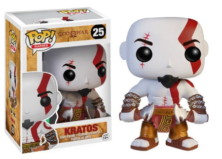 Funko Pop! God of War Kratos 25 VAULTED + Free Hard Stack Protector