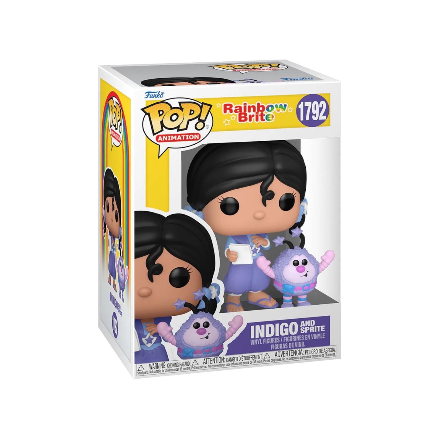 Funko Pop! Rainbow Brite : Indigo and Sprite 1792 + Pop Protector