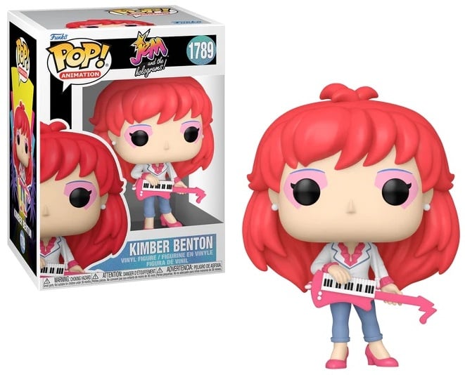 Funko Pop! Jem and the Holograms! Kimber Benton 1789 + Pop Protector