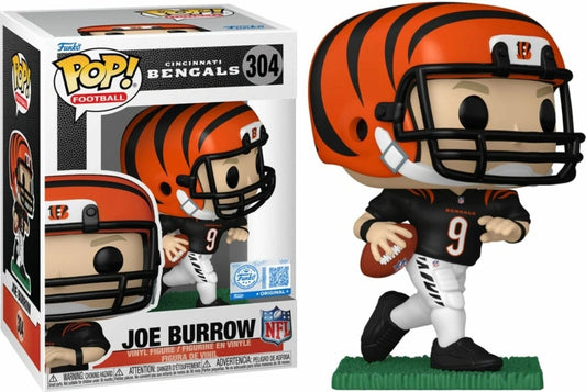 Funko Pop! NFL Cincinnati Bengals - Joe Burrow 304 Funko Special Edition Figure + Pop Protector