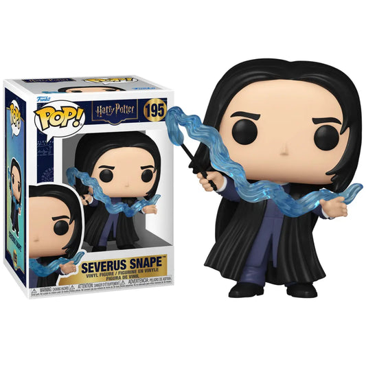 Funko Pop! Harry Potter - Severus Snape 195 Figure + Pop Protector
