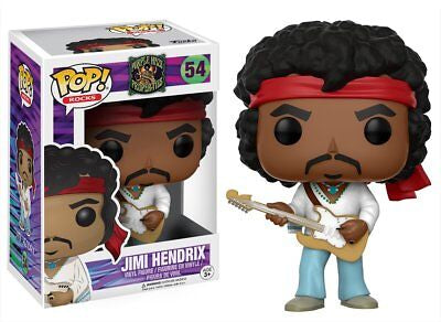 Funko Pop! Purple Haze Properties - Jimi Hendrix (Woodstock) 54 (VAULTED) + Free Protector