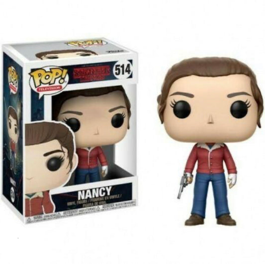 Funko Pop! Netflix Stranger Things Nancy 514 + Free Protector