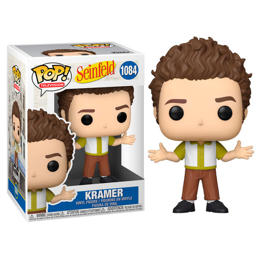 Funko Pop! Television Seinfeld #1084 Kramer + FREE PROTECTOR!