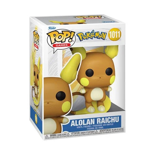 Pokemon Alolan Raichu Funko Pop! Vinyl Figure #1011 + Protector