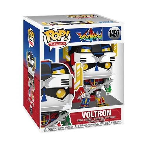 Preorder Voltron Retro Super 6 1/4-Inch Funko Pop! Vinyl Figure #1497