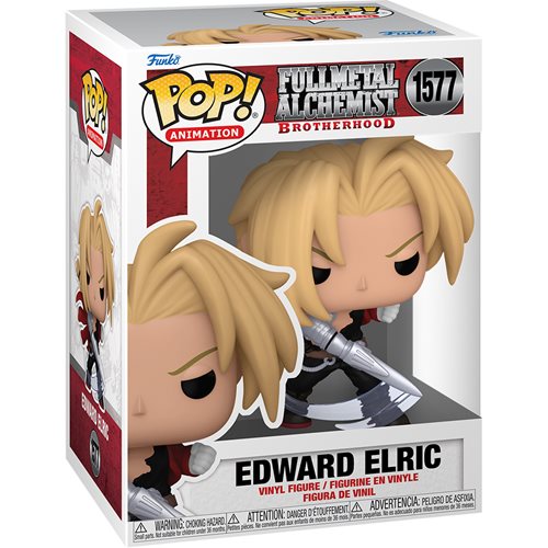 Fullmetal Alchemist: Brotherhood Edward Elric with Blade Funko Pop! Vinyl Figure #1577 + Protector
