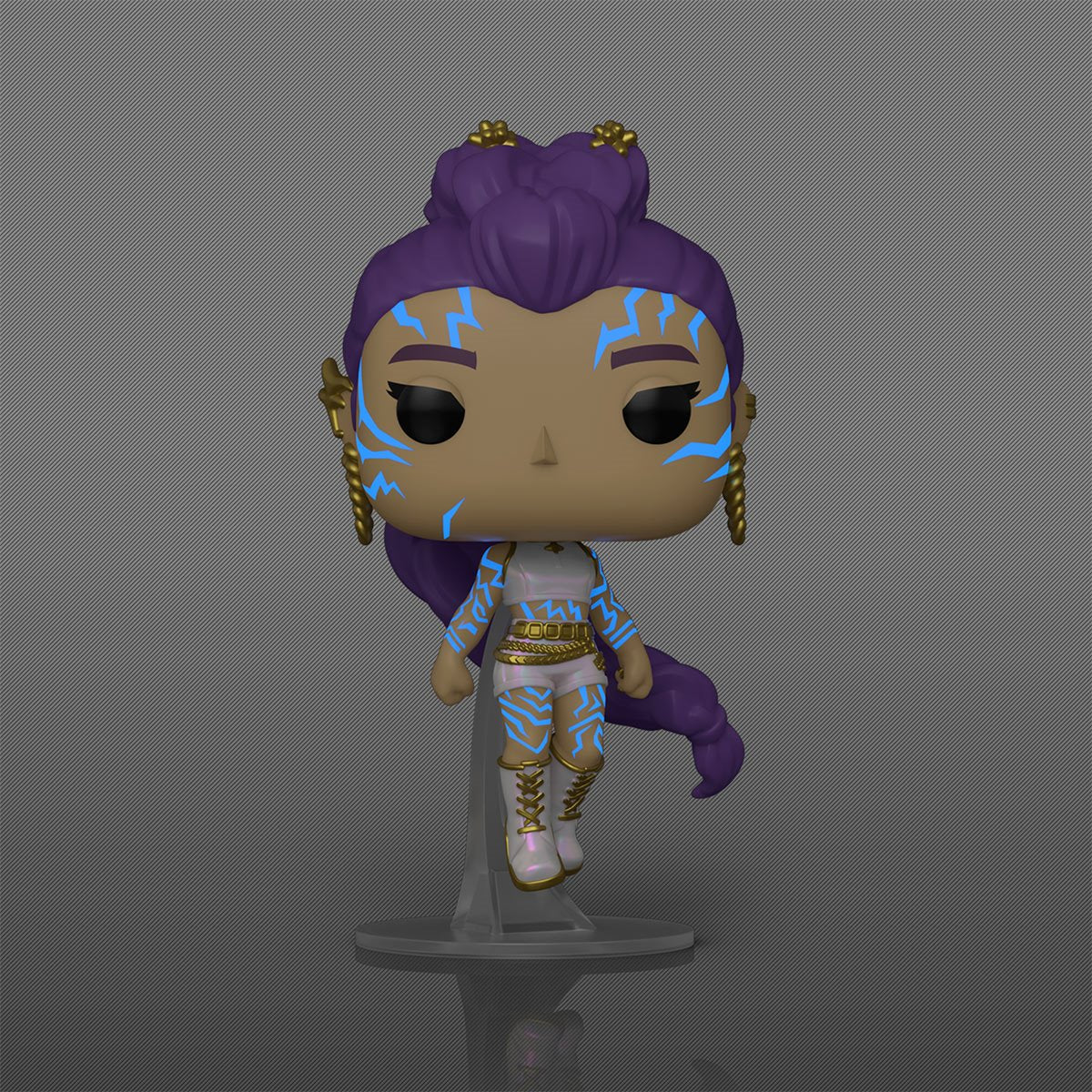Funko Pop! K-pop Demon Hunters Wave 2 Rumi with Demon Marks 2430 GLOW CHASE Figure + Pop Protector
