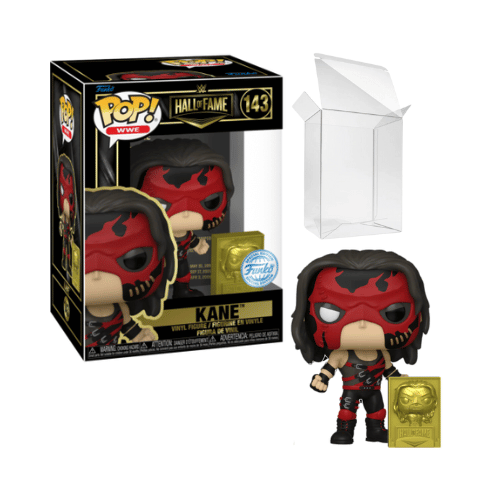 Funko Pop! Hall of Fame : Kane 143 Funko Special Edition + Pop Protector