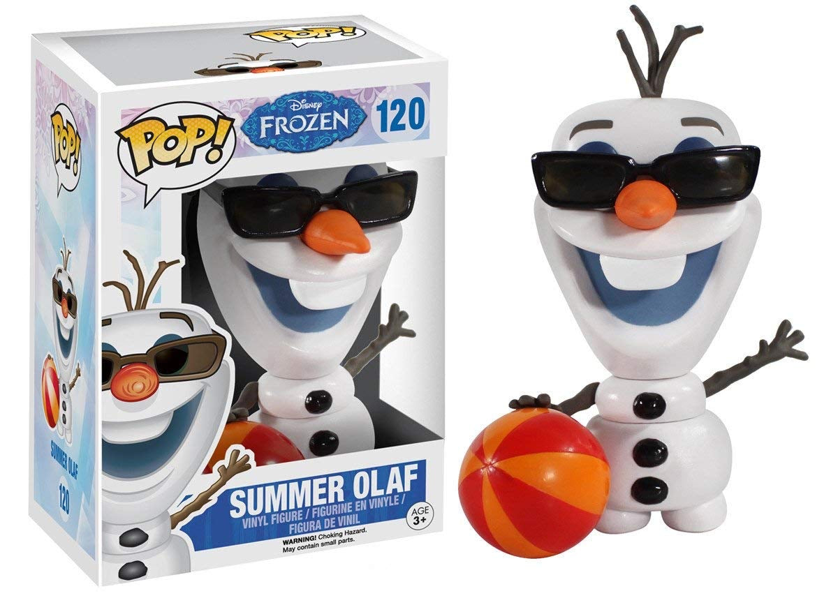 Funko Pop! Disney Frozen Summer Olaf 120 + Free Protector