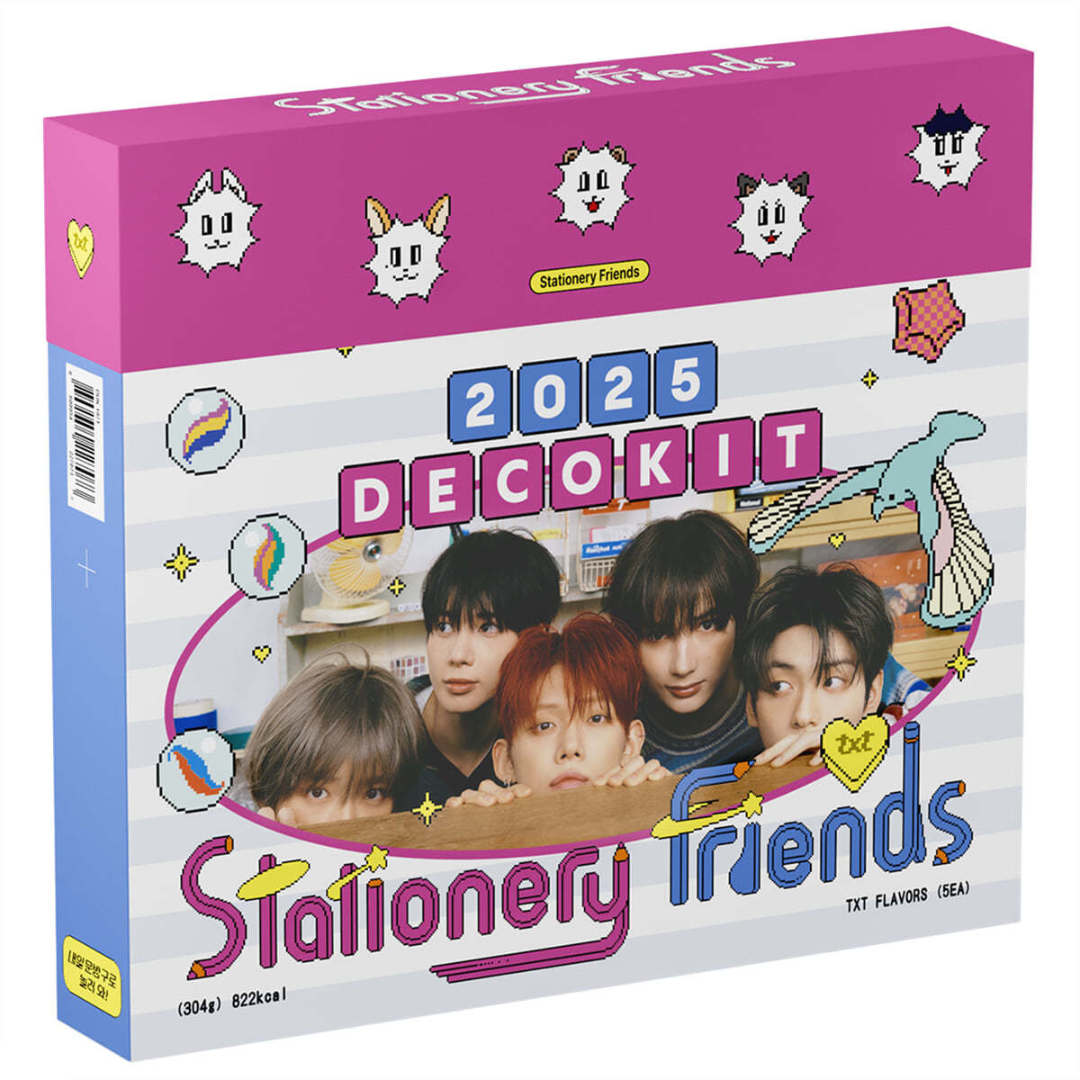 K-pop TXT 2025 Stationery Friends DECO KIT Spring Photobook TOMORROW X TOGETHER