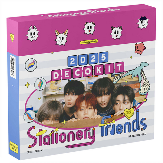 K-pop TXT 2025 Stationery Friends DECO KIT Spring Photobook TOMORROW X TOGETHER