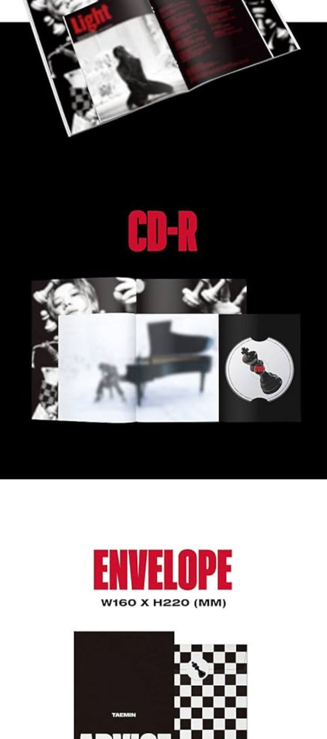 K-pop Shinee Taemin Advice 3rd Mini Album