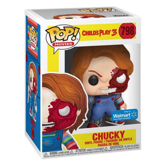 Funko Pop! Child’s Play 3 - Chucky 798 Walmart Exclusive + Free Protector