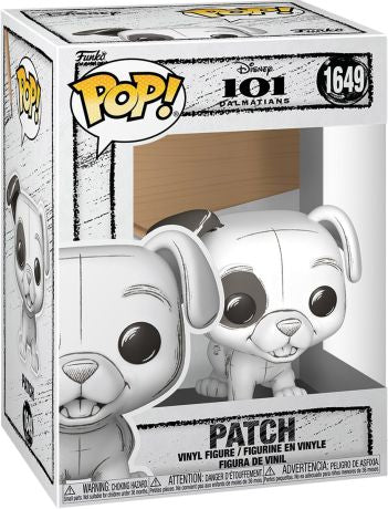 Funko Pop! Disney Sketched - Patch 1649 Figure + Pop Protector