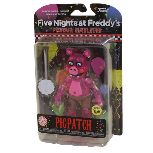 Funko FNAF Action Figure! Five Nights at Freddy’s Pizzeria Simulator Pigpatch Glows in the Dark Figurine