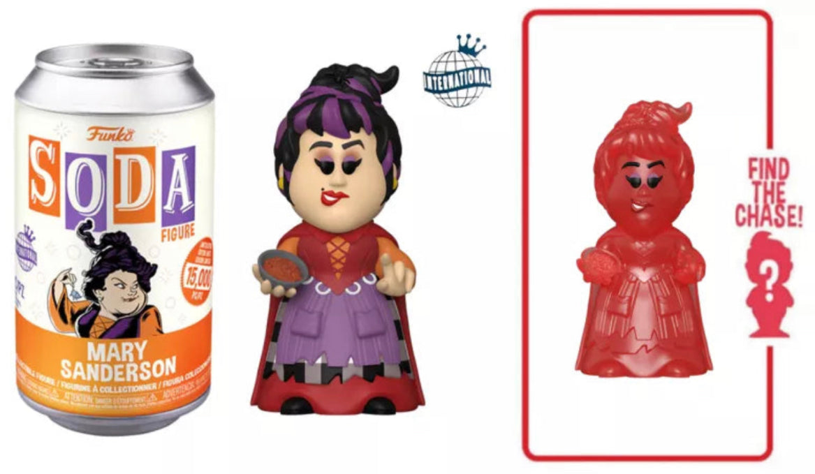 Disney Hocus Pocus Mary Sanderson Sealed Limited Edition Funko Soda Pop Figure - Chance of CHASE!