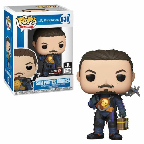 Funko Pop! PlayStation - Sam Porter Bridges GameStop Exclusive (VAULTED) + Free Protector