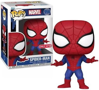 Funko Pop! Marvel Spider-Man 956 Target Exclusive + Free Protector