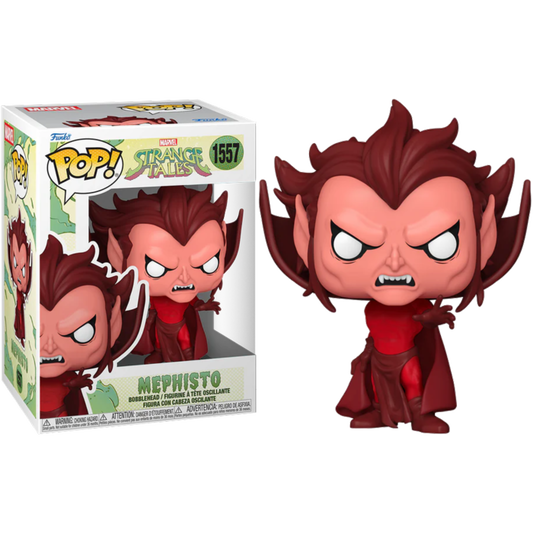 Funko Pop! Marvel Strange Tales - Mephisto 1557 Figure + Pop Protector