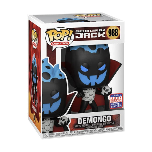 Funko Pop! Samurai Jack - Demongo 988 Funko 2021 Summer Convention Exclusive (VAULTED) + Pop Protector