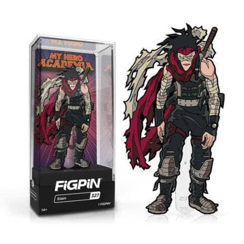 FiGPiN #327 - My Hero Academia - Stain Enamel Pin