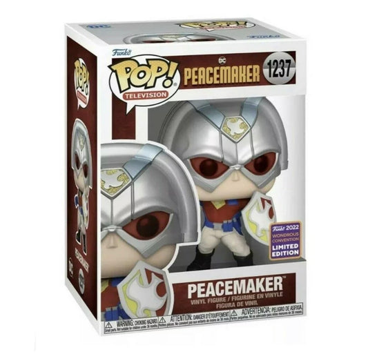 Funko Pop! DC Peacemaker 1237 Funko 2022 Wondrous Convention Exclusive + Free Protector