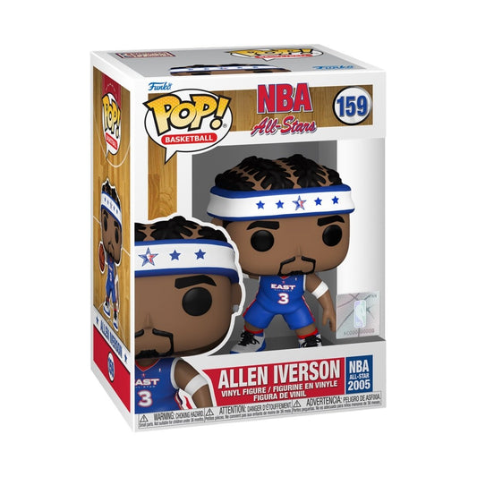PRE-ORDER Funko Pop! Basketball NBA All-Star 2005 Allen Iverson 159 + Free Protector