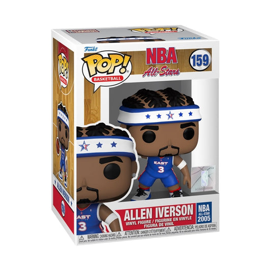 Funko Pop! Basketball NBA All-Star 2005 Allen Iverson 159 + Free Protector