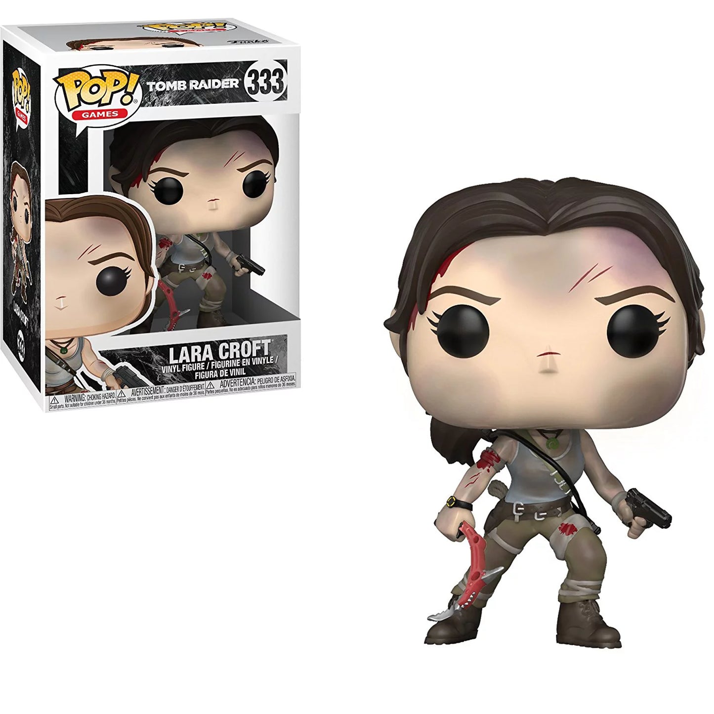 Funko POP! Games: Tomb Raider Lara Croft 333 + Free Protector