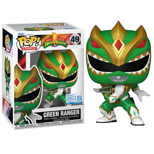 Funko Pop! Mighty Morphin Power Rangers - Green Ranger 49 Funko Special Edition+ Pop Protector