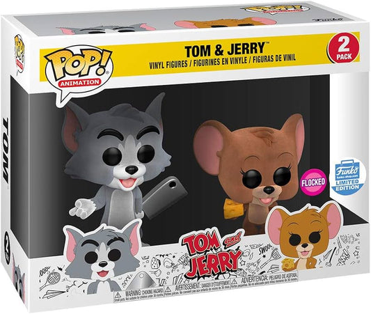 Funko Pop! Tom and Jerry Flocked Funko Shop Exclusive 2 Pack (VAULTED)