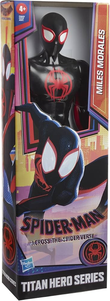 Marvel Spider-Man Miles Morales Toy, 12-Inch-Scale Spider-Man: Across The Spider-Verse Action Figure
