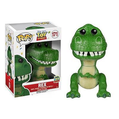 Funko Pop! Disney Pixar Toy Story 20th Anniversary Rex 171 (VAULTED) + Protector