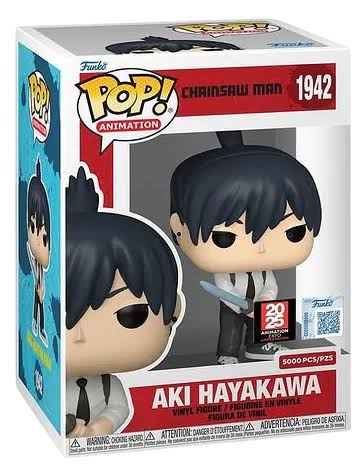 Funko Pop! Chainsaw Man - Ali Hayakawa 1942 2025 Animation Expo Limited 5000 PCS Figure + Free Protector