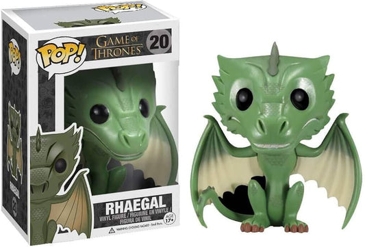 Funko Pop! Game of Thrones - Rhaegal 20 (VAULTED) + Free Protector