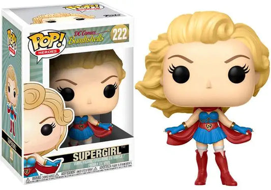 Funko Pop! DC Comics Bombshells - Supergirl 222 + Pop Protector