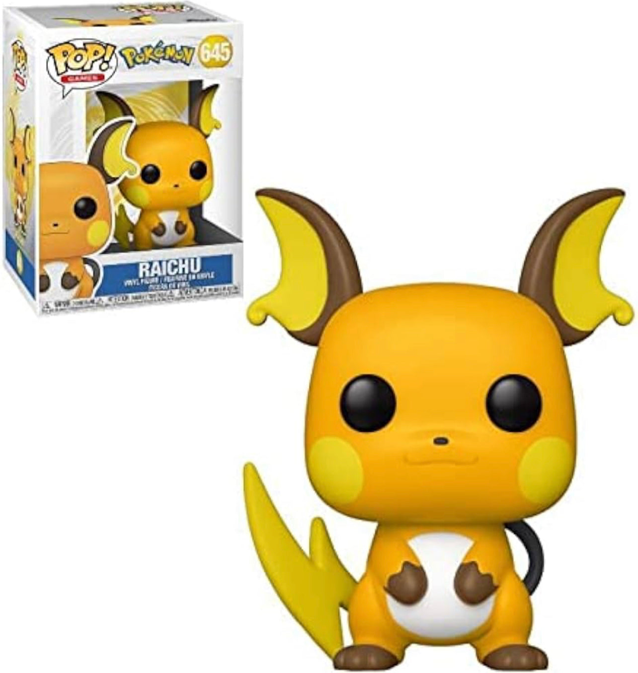 Funko Pop! Pokémon Raichu 645+ Free Protector