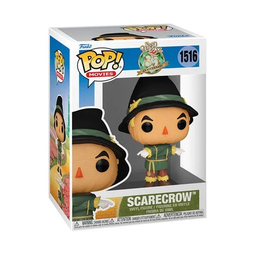 The Wizard of Oz 85th Anniversary Scarecrow Funko Pop! Vinyl Figure #1516 + PoP Protector