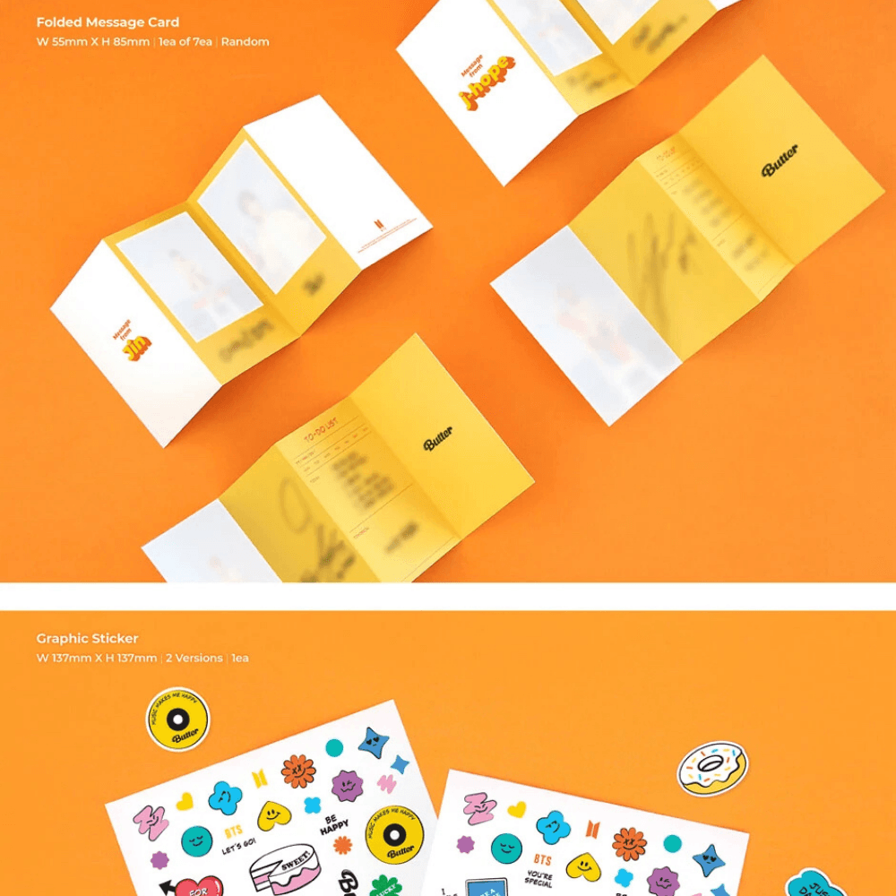 K-pop BTS Single Album [Butter] Peaches Ver.