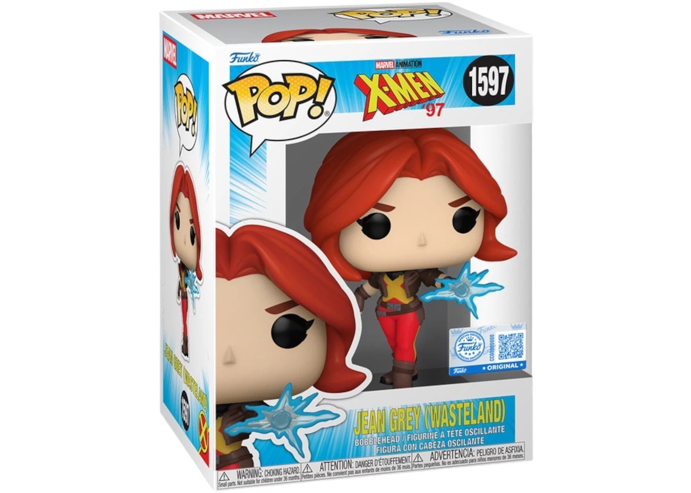 Funko Pop! Marvel X-Men ‘97 - Jean Grey (Wasteland) 1597 Funko Special Edition Figure + Pop Protector